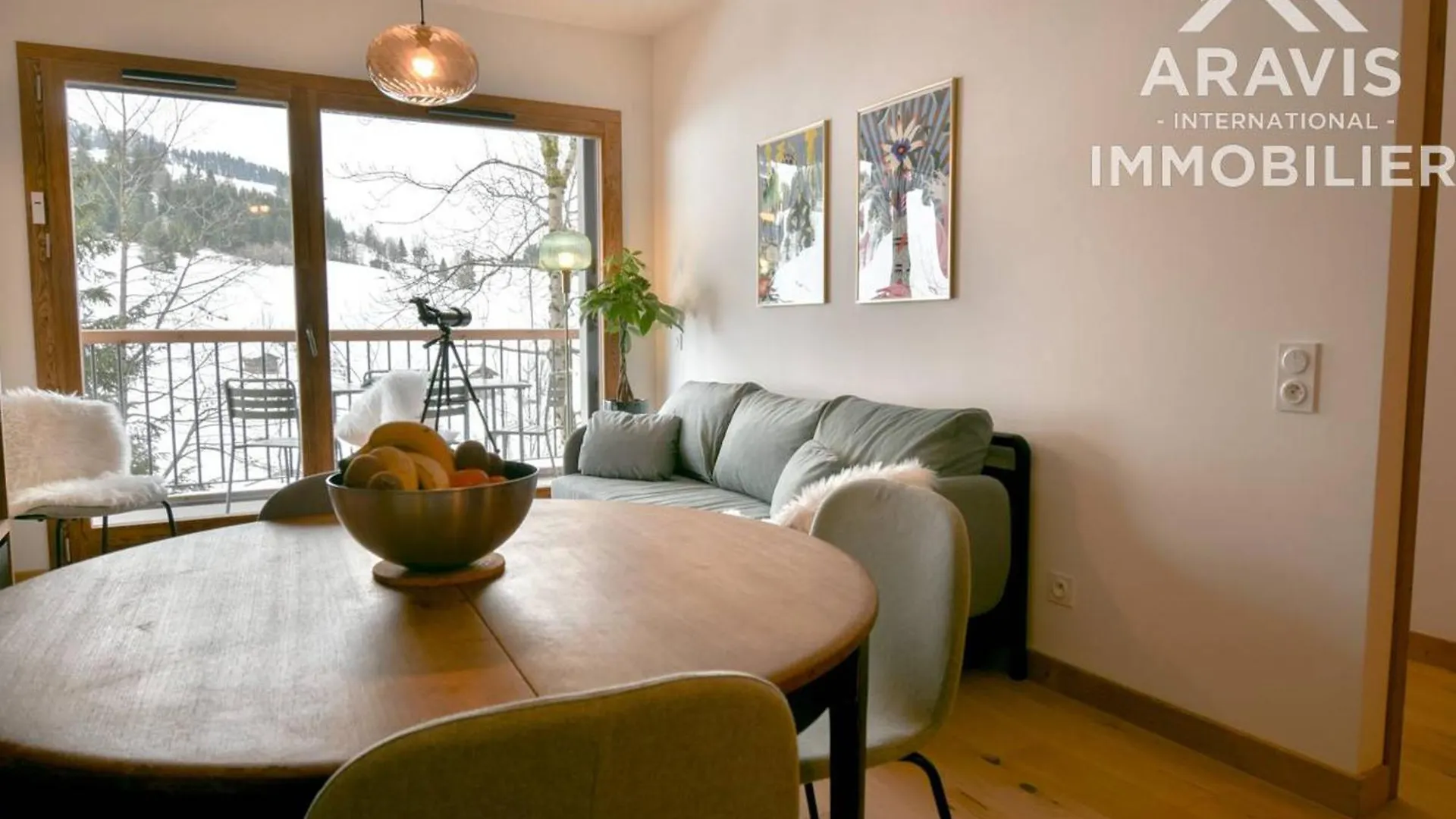 Appartement Moderne Avec Vue Sur Les Pistes Et Cuisine Equipee - Fr-1-391-201 Le Grand-Bornand