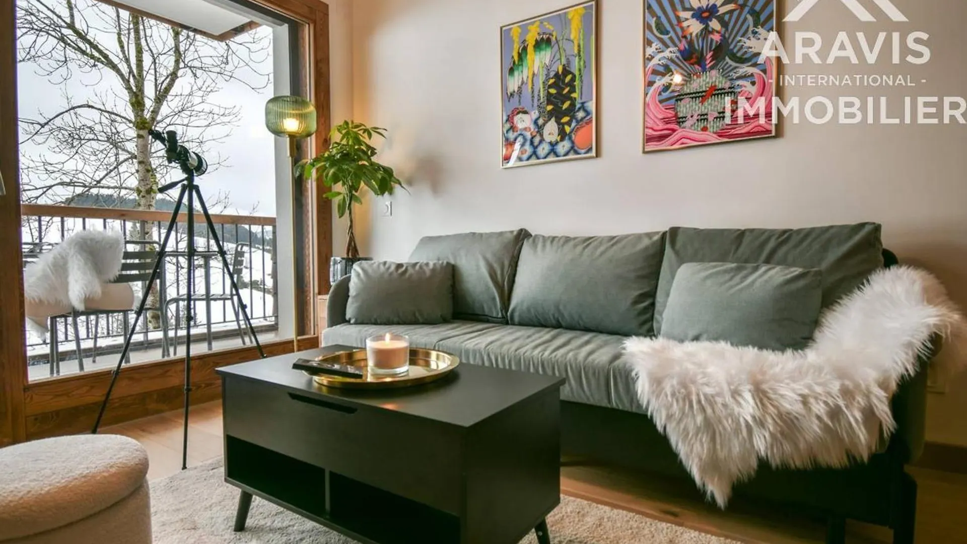 Appartement Moderne Avec Vue Sur Les Pistes Et Cuisine Equipee - Fr-1-391-201 Le Grand-Bornand